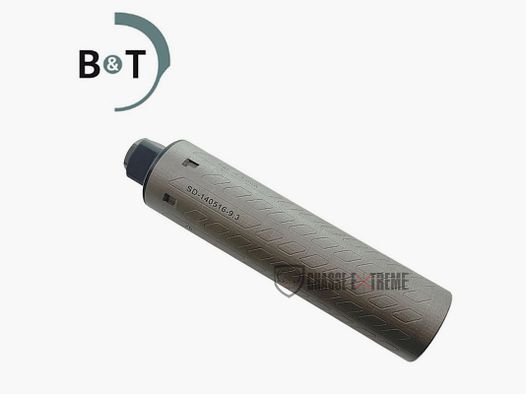 Tłumik B&T TiRe-X M15x1 Kaliber poniżej 9,3mm Tytan druk 3D DM