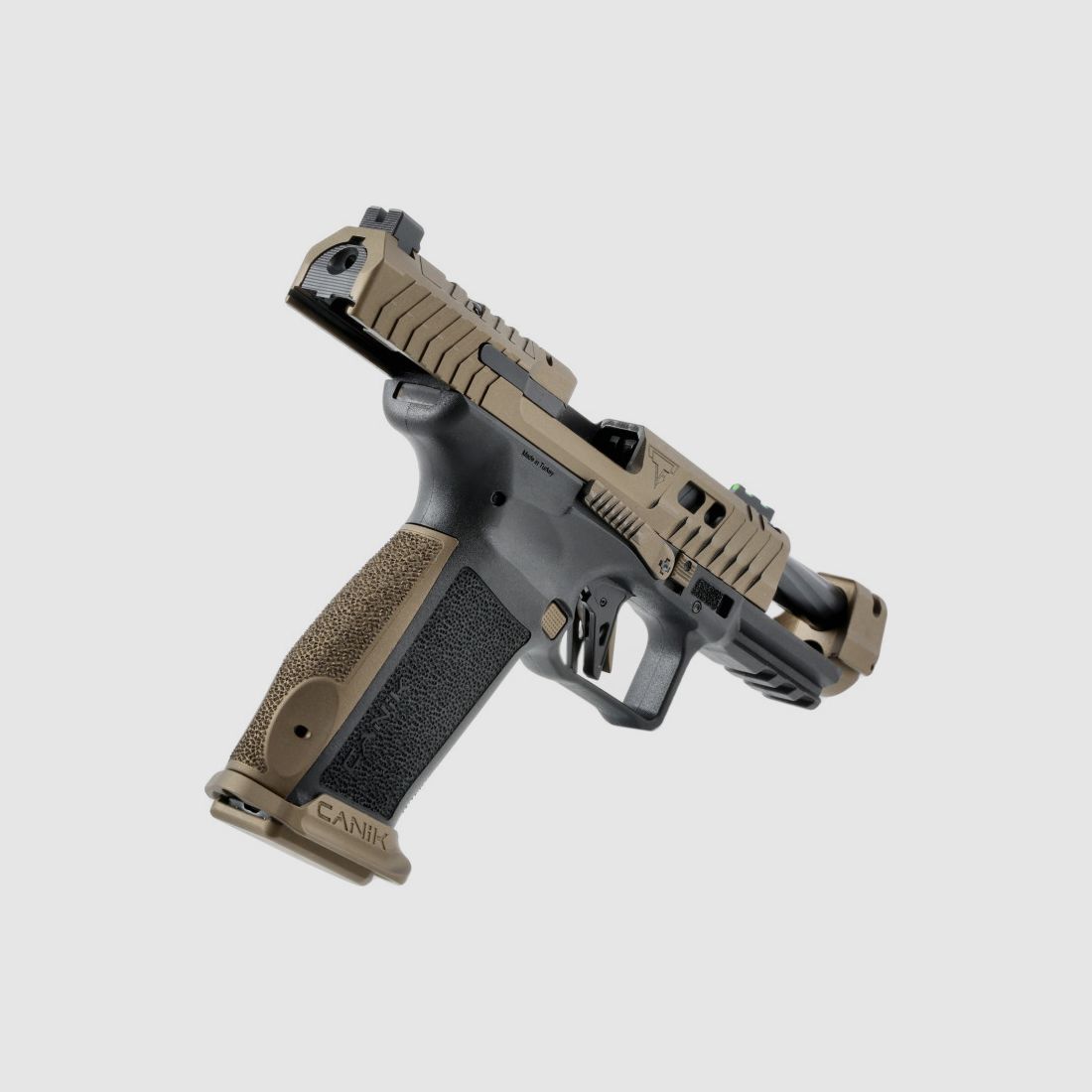 Pistola Canik TTI Combat cal. 9x19 mm bronce, imagen 9 de 9