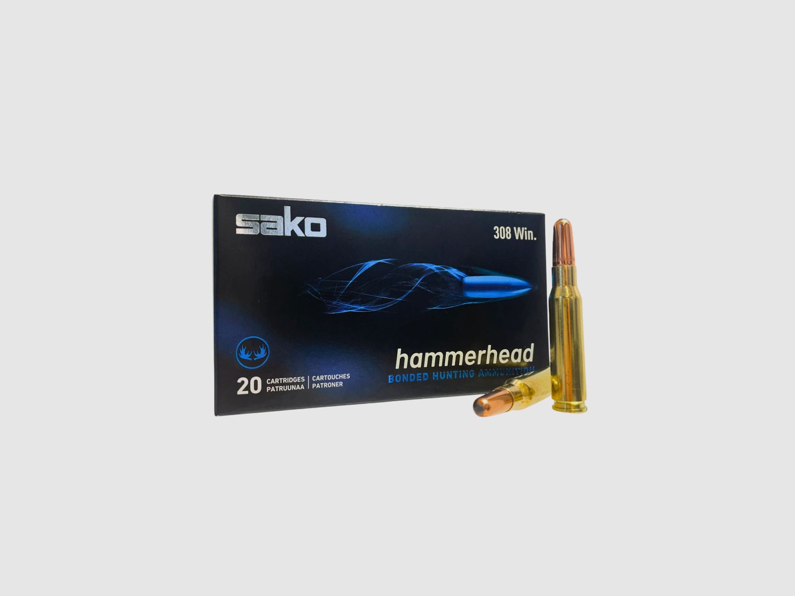 Sako Hammerhead SP kaliber .308Win 180gr. 20 schoten