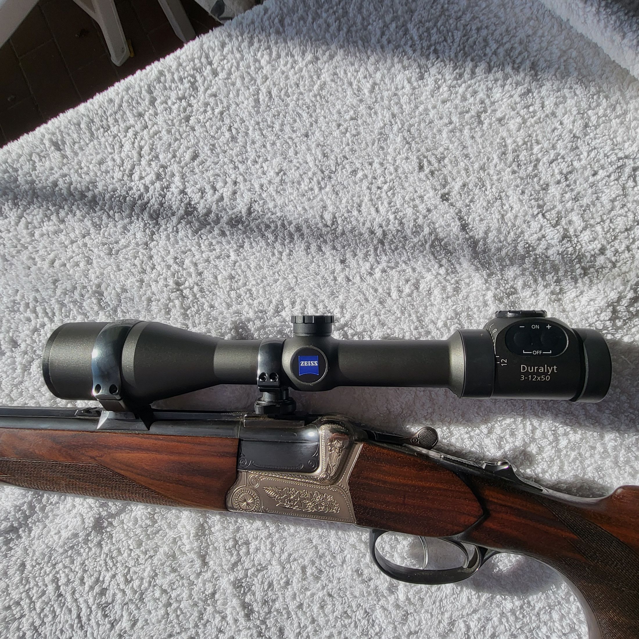 Combinatiegeweer Krieghoff Teck met Zeiss-vizier, afbeelding 3 van 15