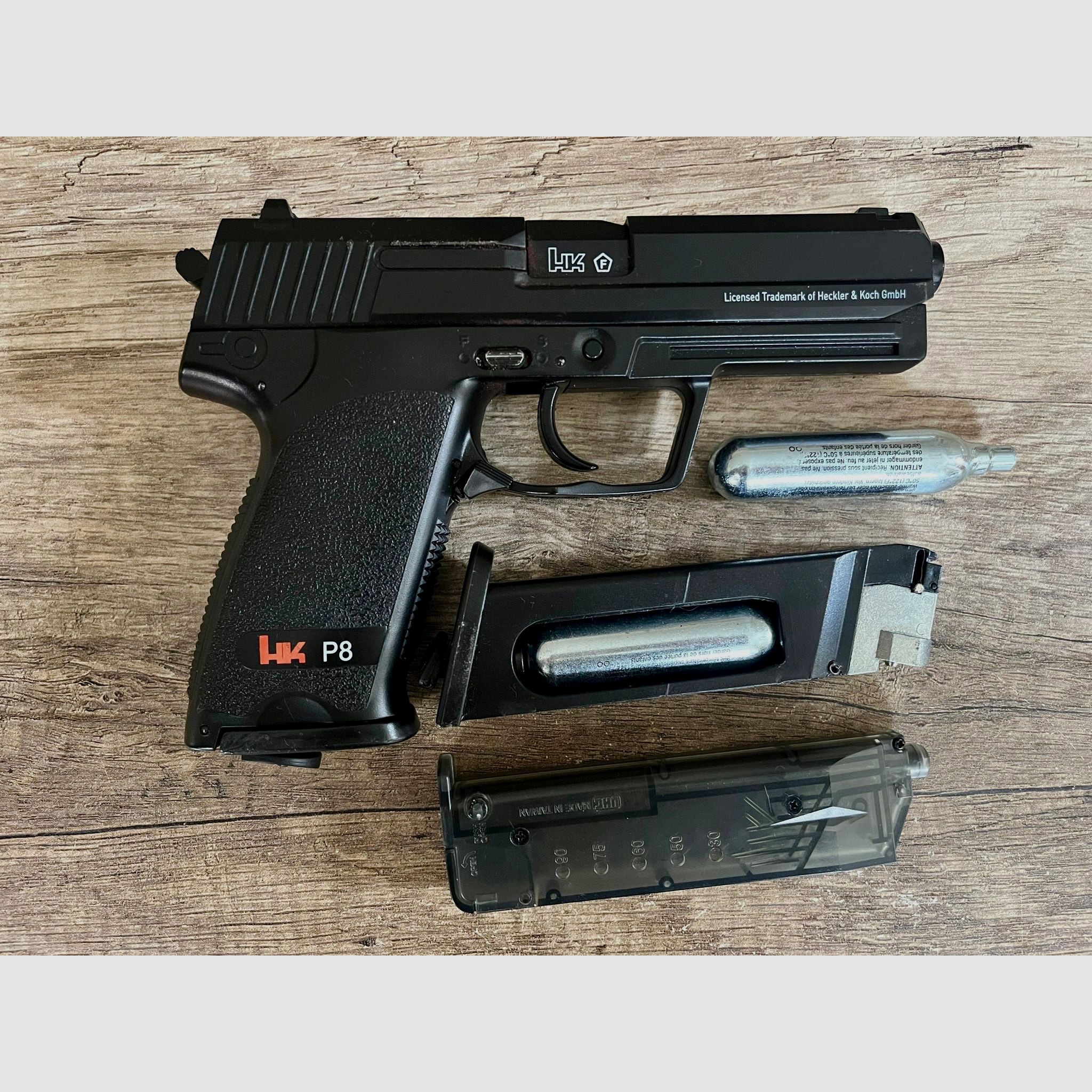 Heckler & Koch P8 Gas Airsoft Umarex