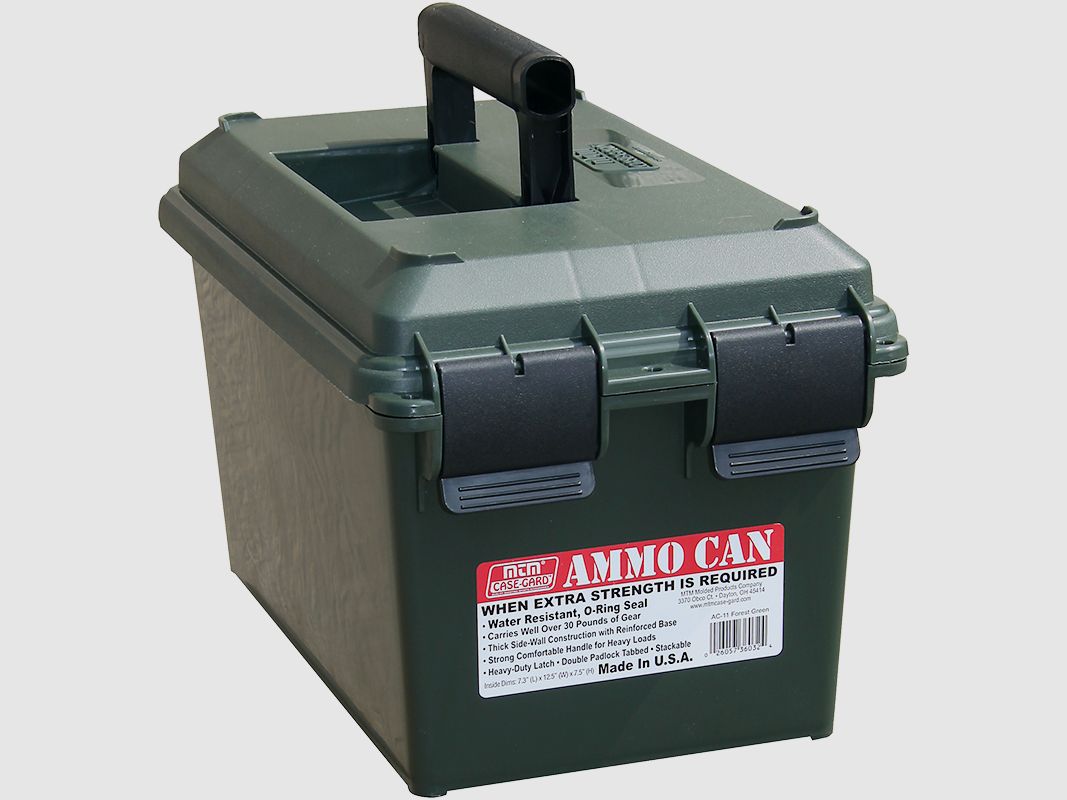 MTM scatola per munizioni AC-11 verde oliva