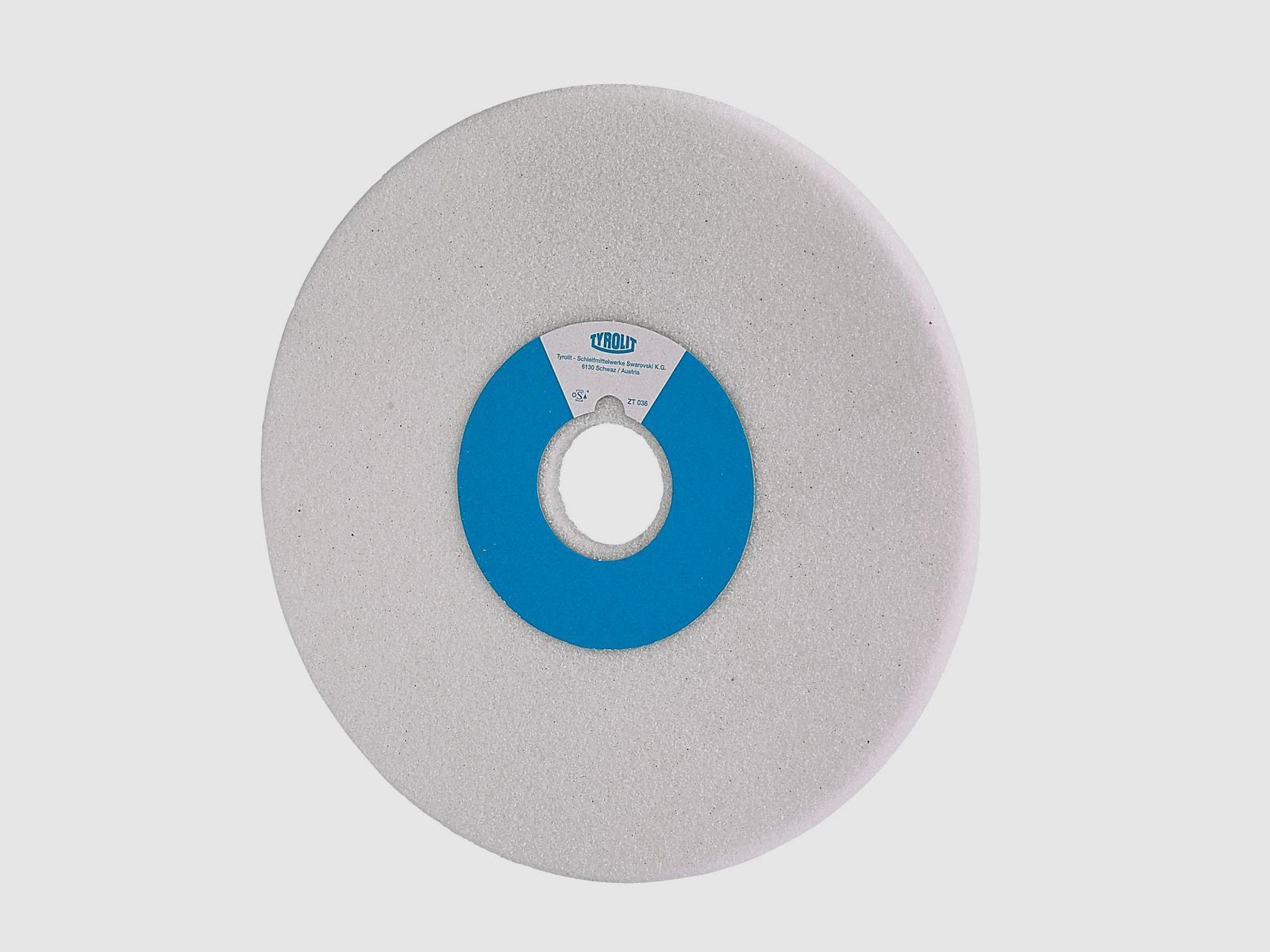 Edelkorund-Schleifscheibe wei