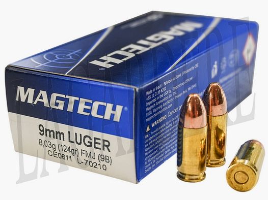 MAGTECH 9B (Patrone mit Geschoss)