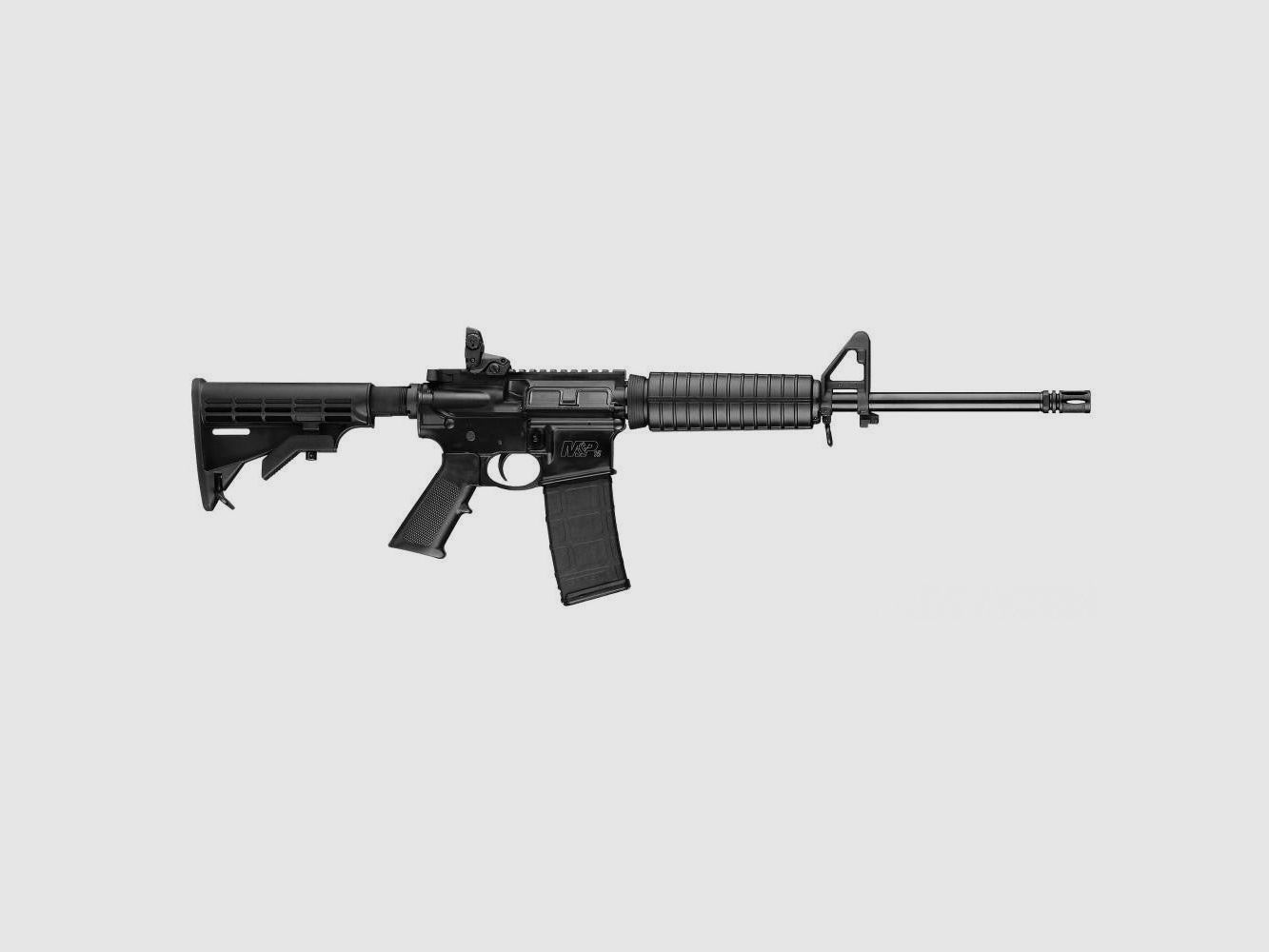 S&W halbautomatische Büchse M&P 15 Sport II .223 Rem Schwarz 6-Positionen Schaft
