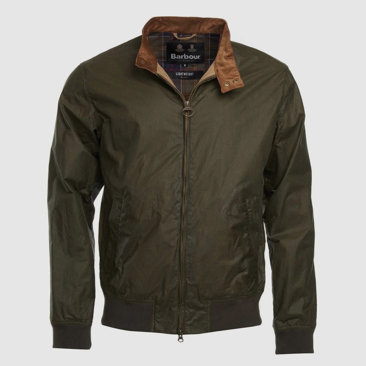 BARBOUR Wachsjacke Royston Lightweight Archive Olive
