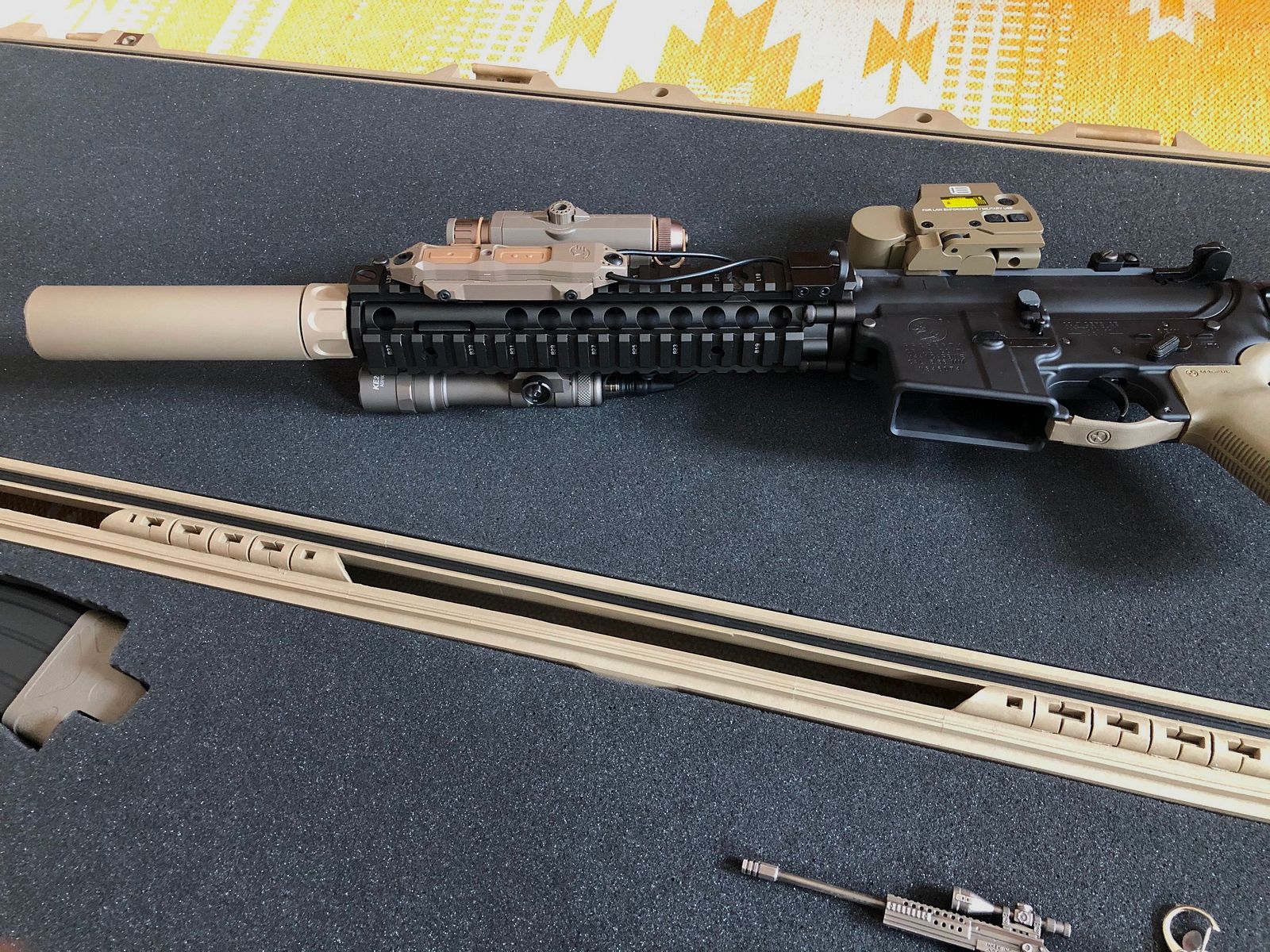 Tokyo Marui MK 18gbb und MK16 URGI AEG, Glock 19X