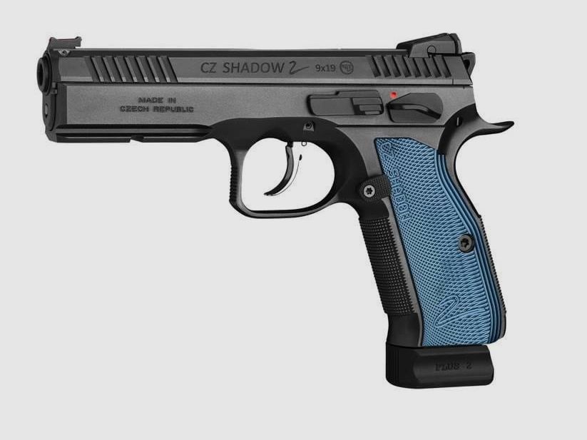 CZ Shadow 2 9 mm Pistol Blu
