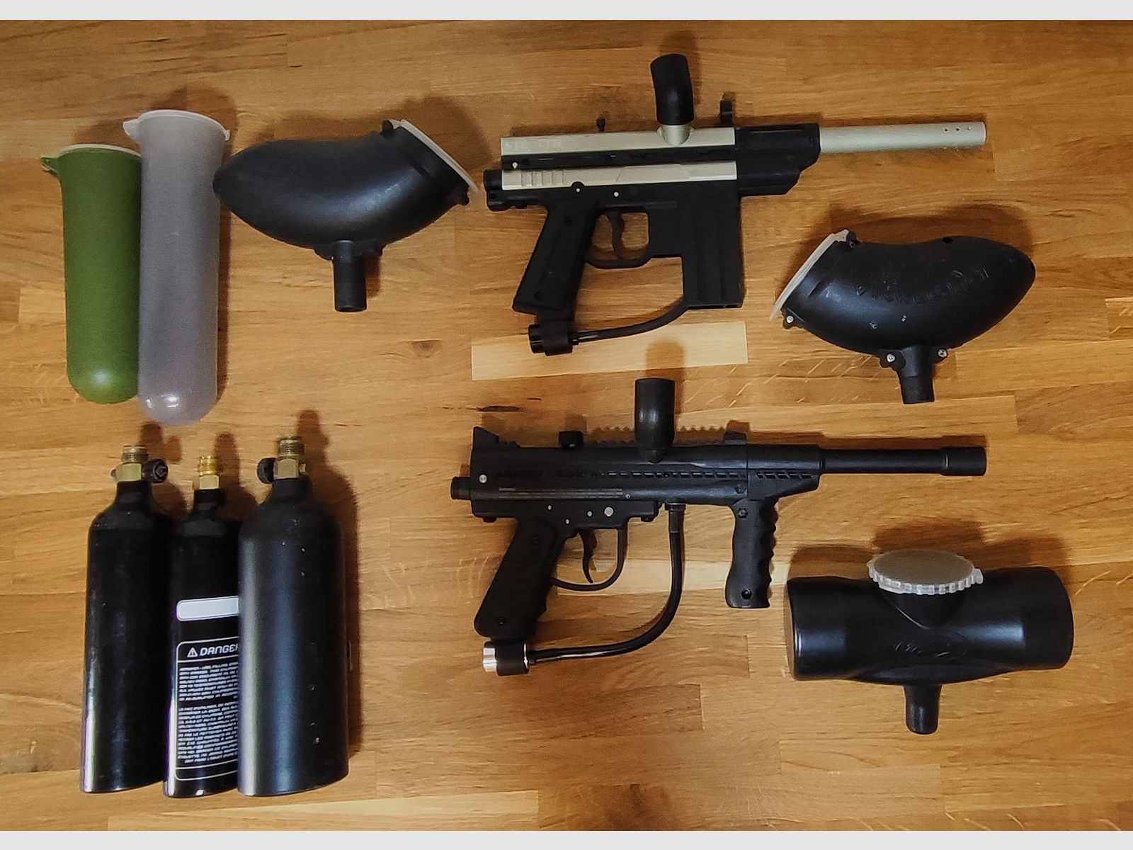 JT Stealth/Brass Eagle T-Storm Paintball Markert Konvolut