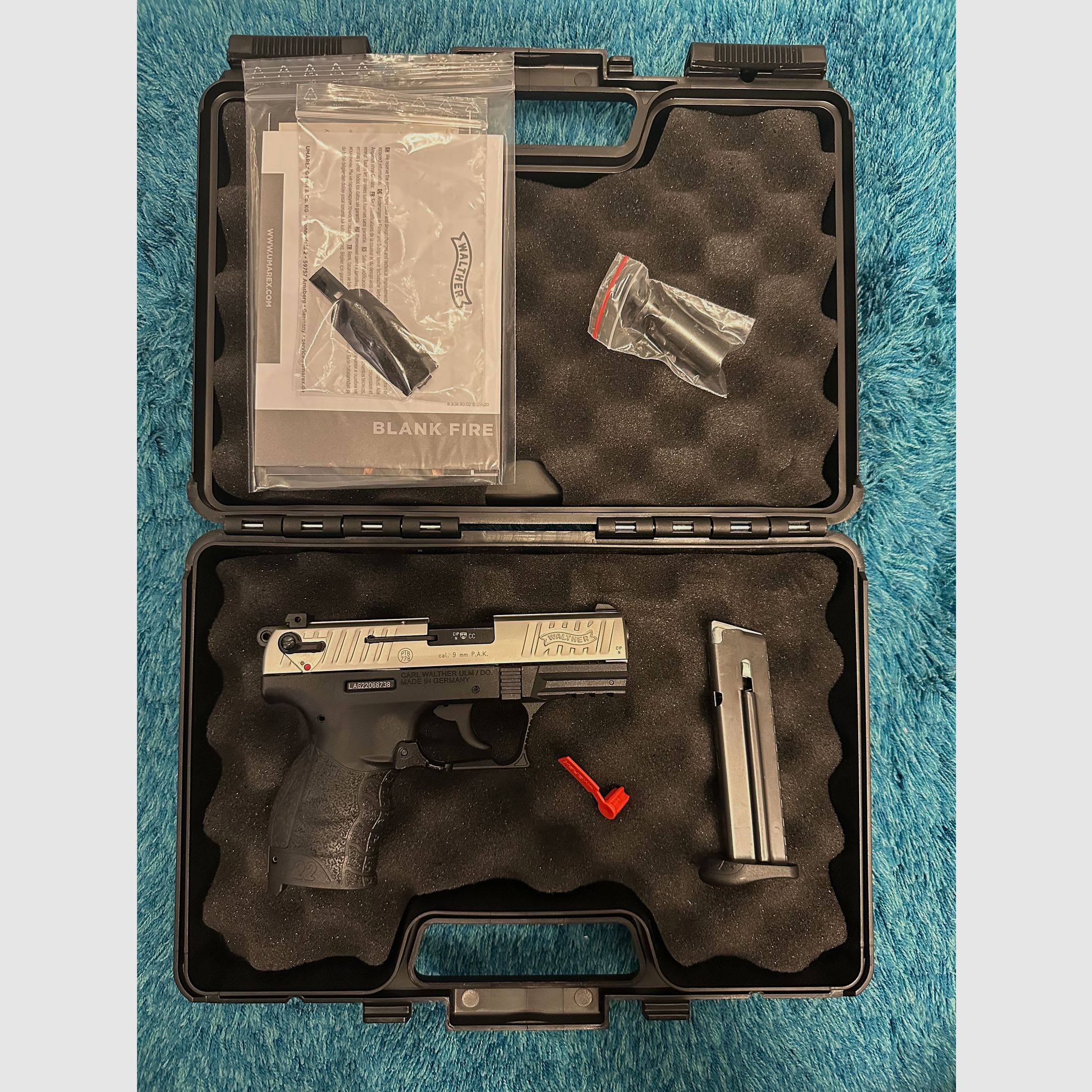 Walther P22 9 mm PAK