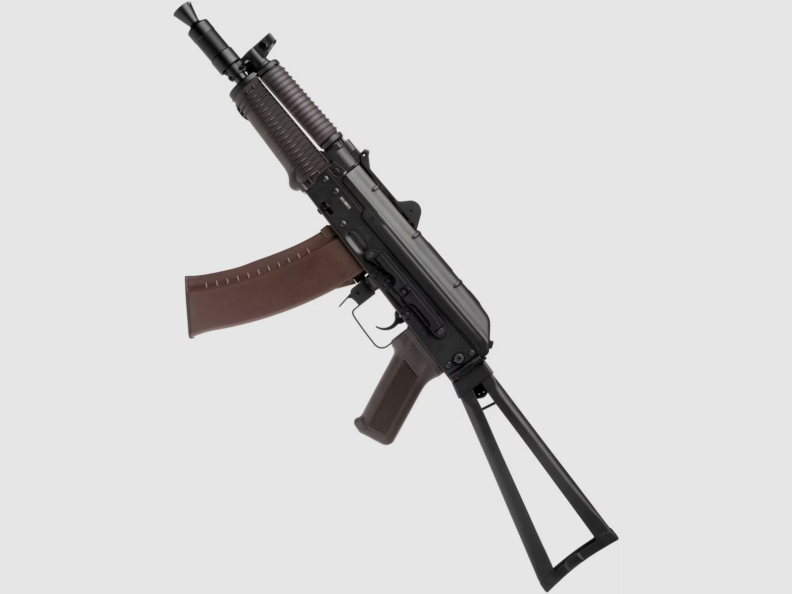 AIRSOFT price negotiable - Plum handguard for toy Krinkov (AKS-74u)   // LCT Cyma Cybergun/ Co2 GBB S-AEG / AKSU / Polymer plum / Softair