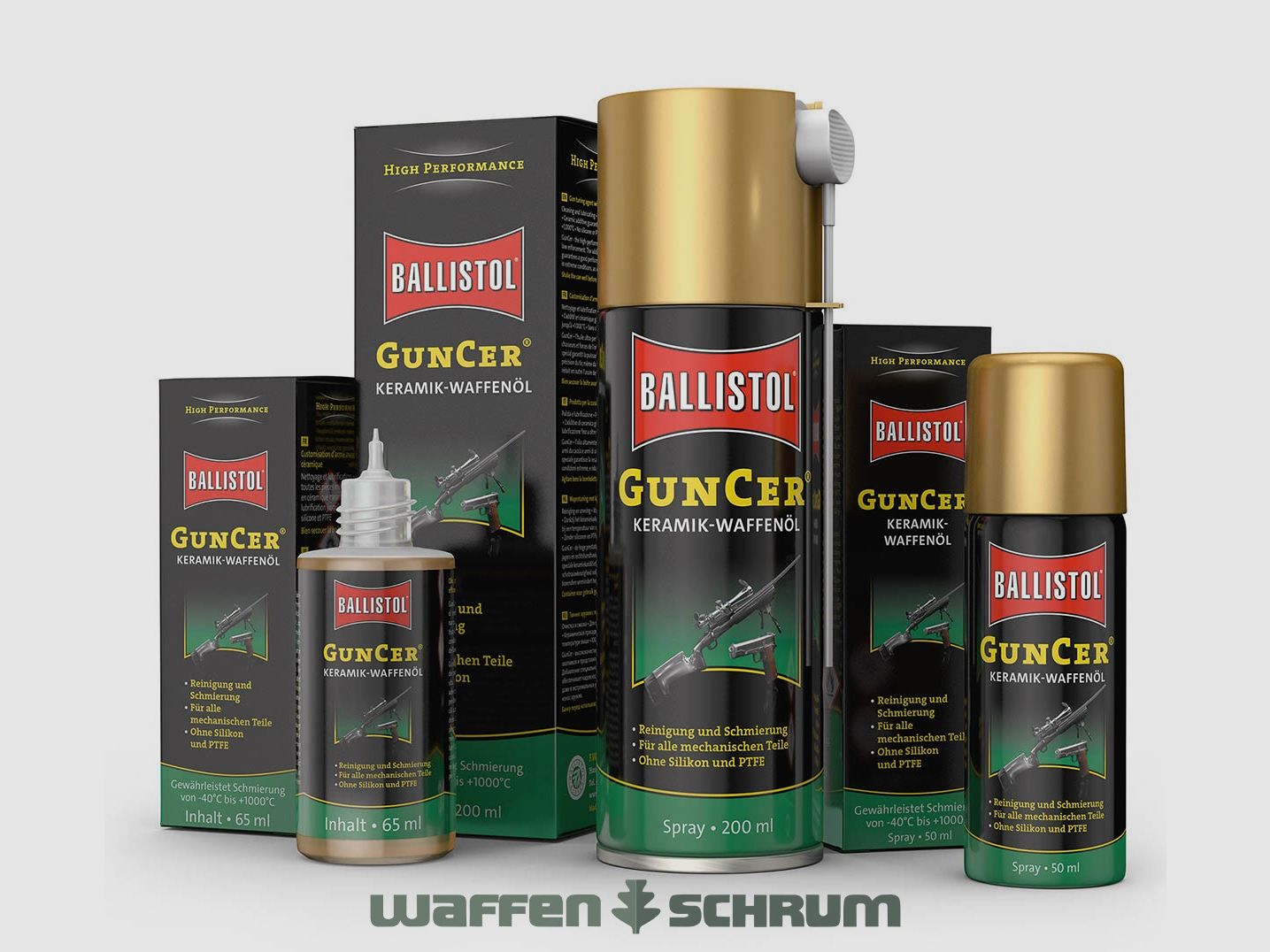 Ballistol Ceramic Gun Oil Spray Can 200ml