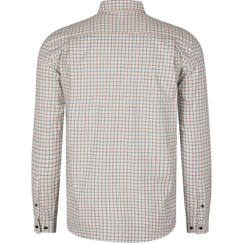 Seeland Oxford Shooting Skjorte | Grape Leaf/Terracotta Check | S, billede 2 af 4