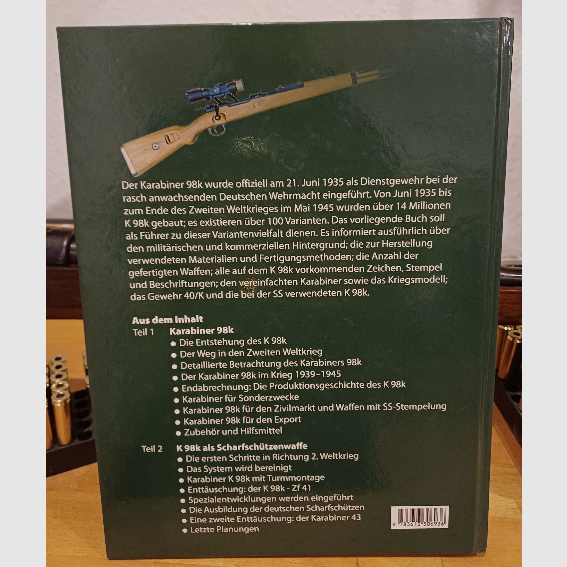 Richard D. Law : Karabiner 98k et K98k en tant qu'arme de tireur d'élite : K98k en tant qu'arme de tireur d'élite de 1934 à 1945