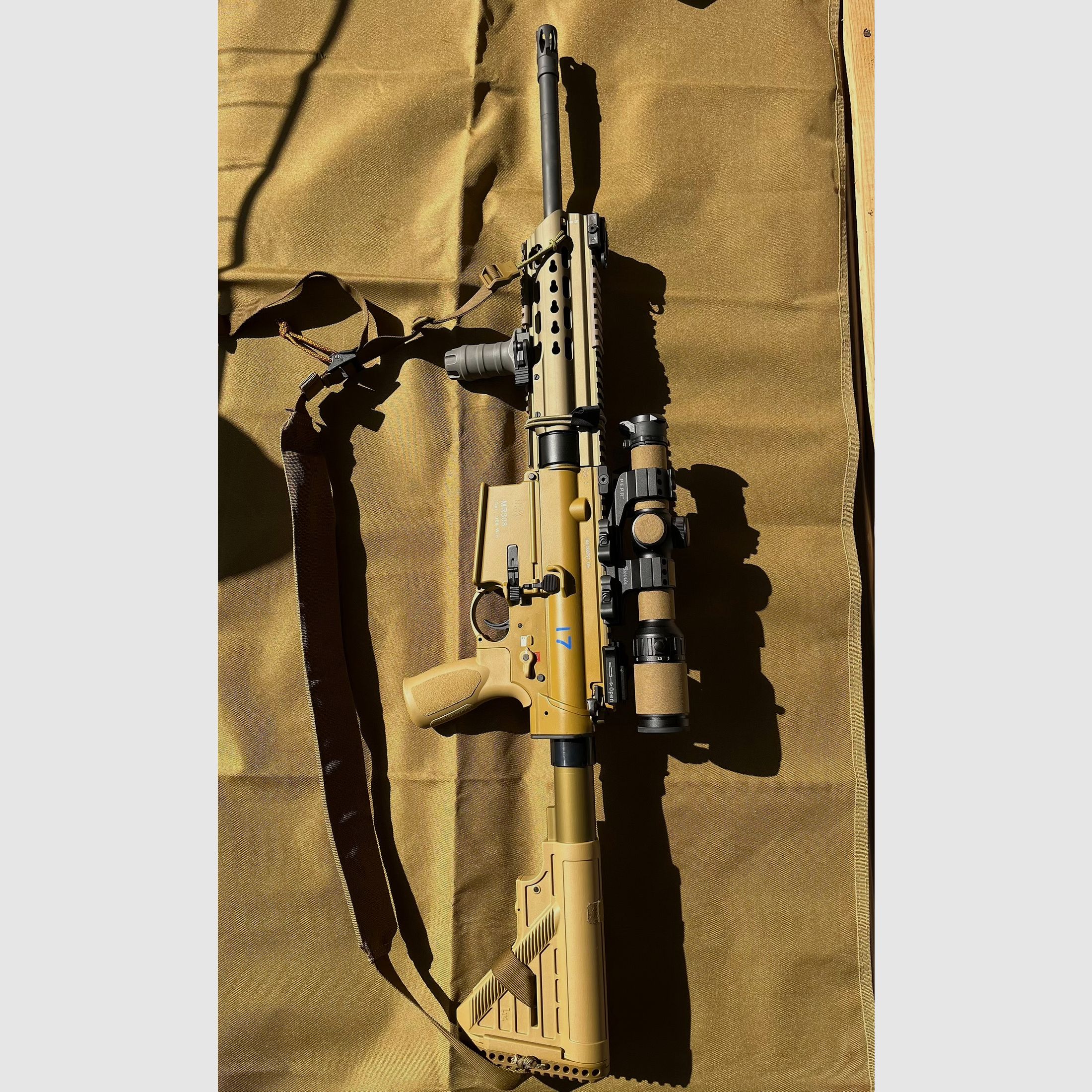 Heckler und Koch MR308, Optik-Setup