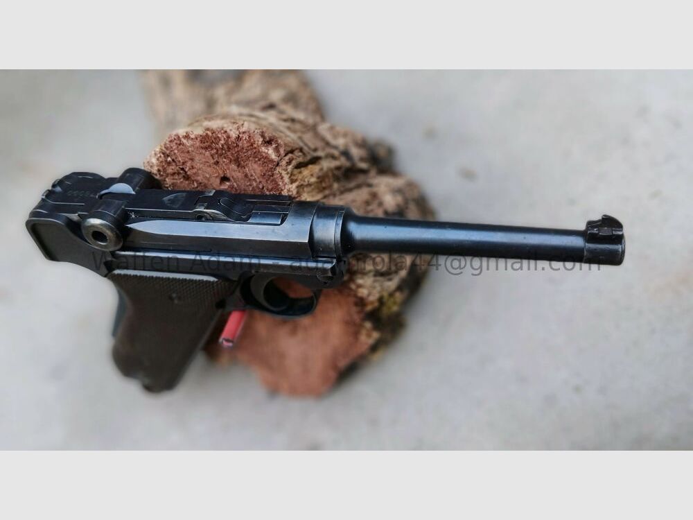 W+F, Federale Wapenfabriek Bern Pistool 06/29 Commercieel