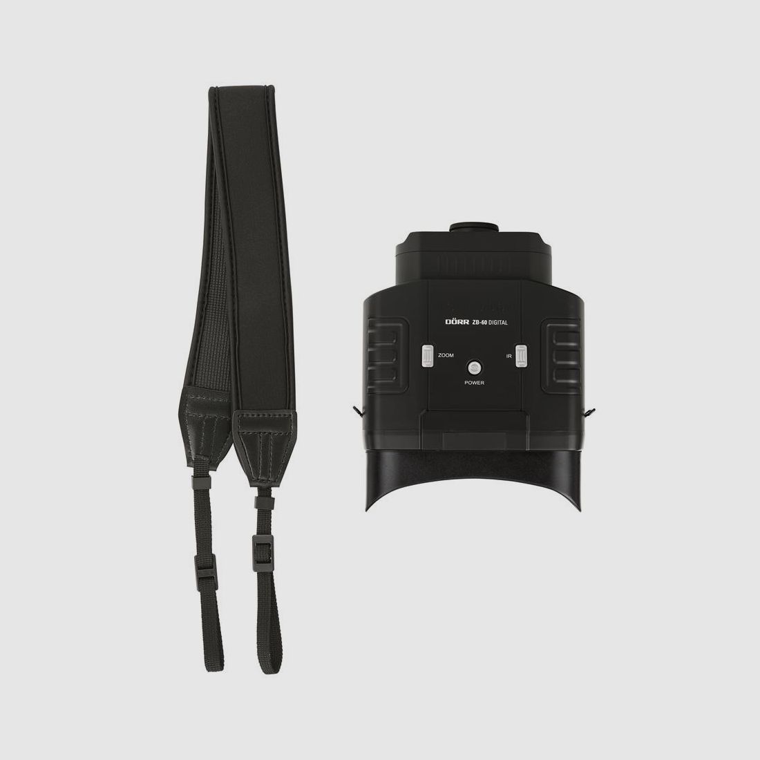 DÖRR Digitales Nachtsichtgerät ZB 60 IR Beleuchtung 7 stufig bei Nacht bis 100m 490335