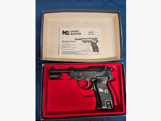 Model ME 38 P Gas-Alarmschieter 8mm