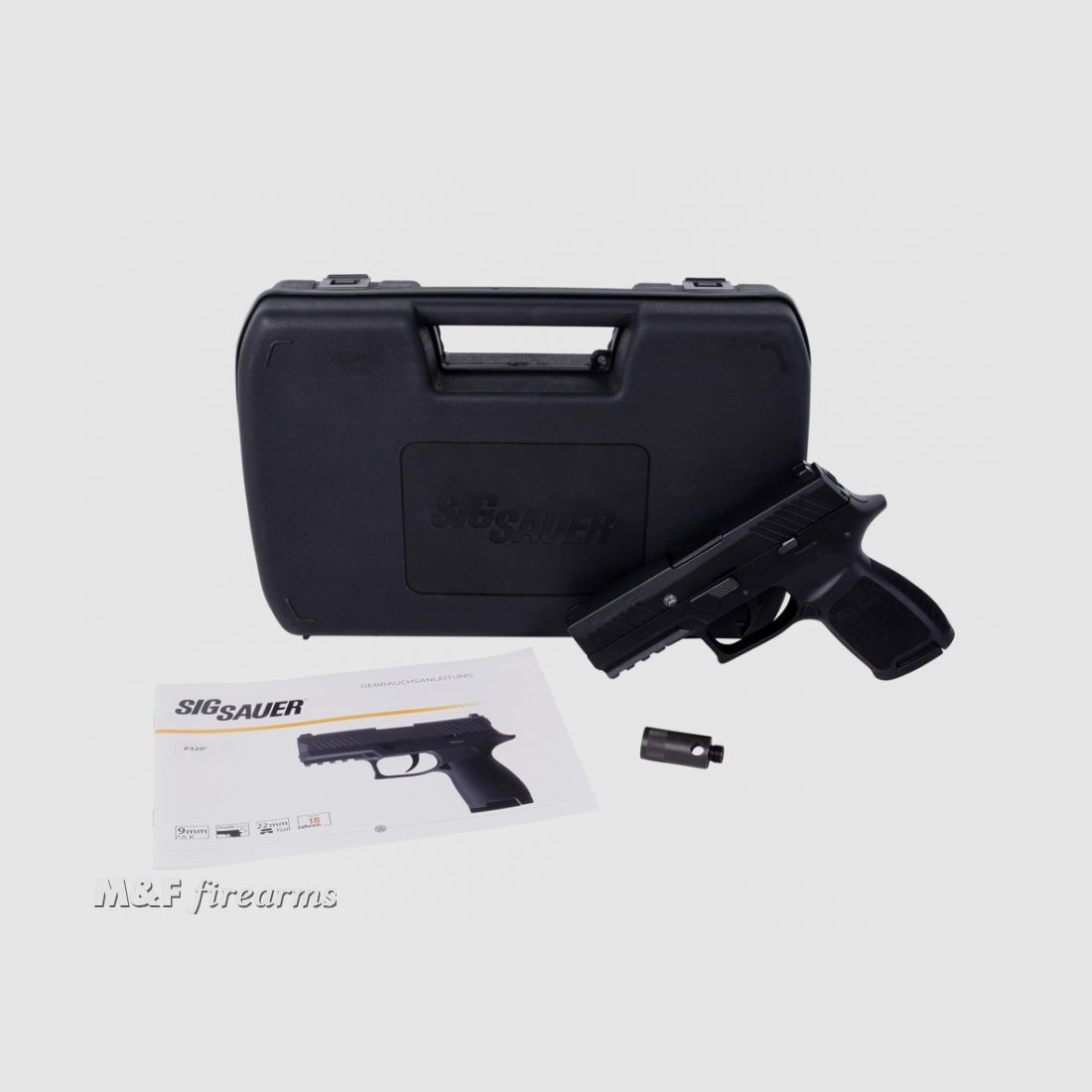 SigSauer P320 Schreckschusspistole Kaliber 9 mm P.A.K.