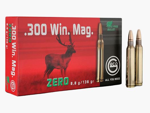 Geco .300WinMag Zero 8,8g - 136gr