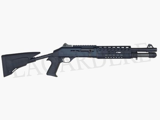 BENELLI M4 T-PRO 14&Prime; BLACK(FUSIL SEMI-AUTO MILITAIRE CANON LISSE)