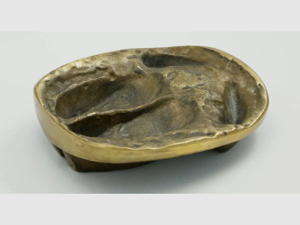 PUMA Posacenere Cinghiale Sigillo di Passo secondo il Capo Forestale FREVERT, Bronzo