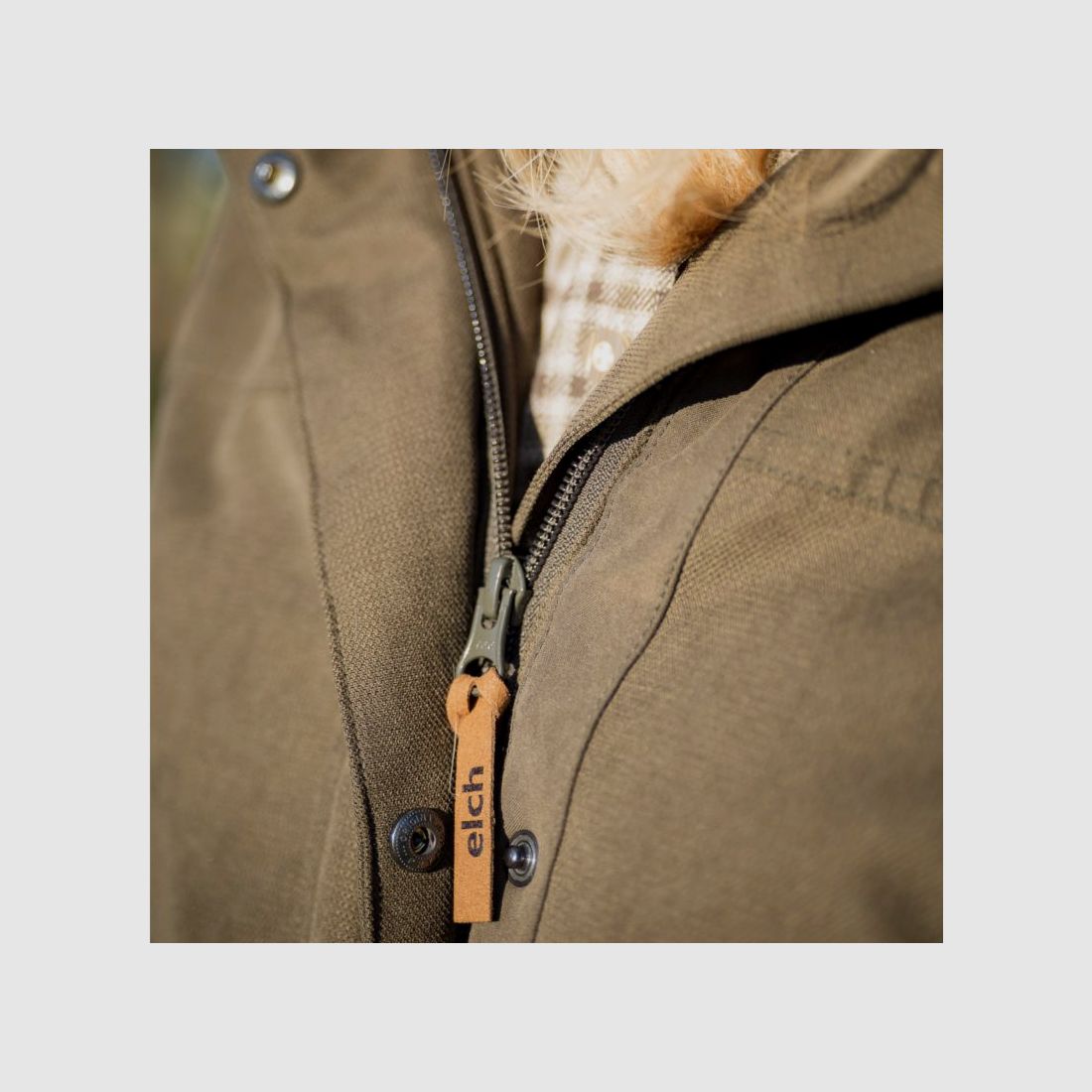 ELCH D-Veste de chasse Hiver | olive, image 8 sur 8