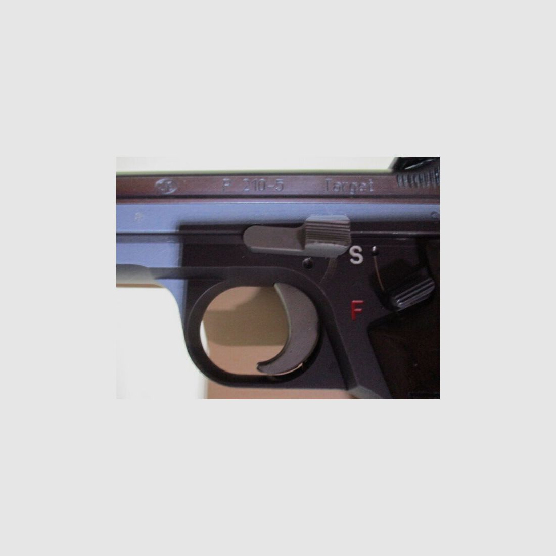 Pistole SIG P20-5 Target Sport 6 Zoll mit Zusatz Bleiflauf 210-5