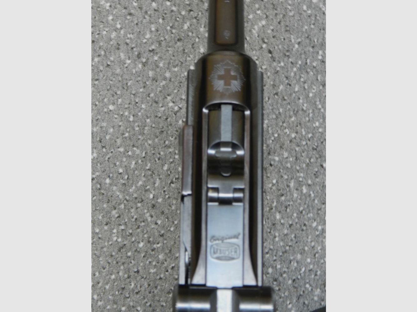 SONDERMODELL MAUSER 08 75 JAHRE PARABELLUM-PISTOLE 1900-1975