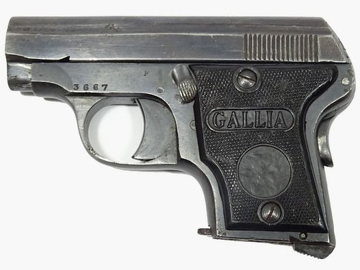 Gallia-Pistole Kal. 6,35 Br.