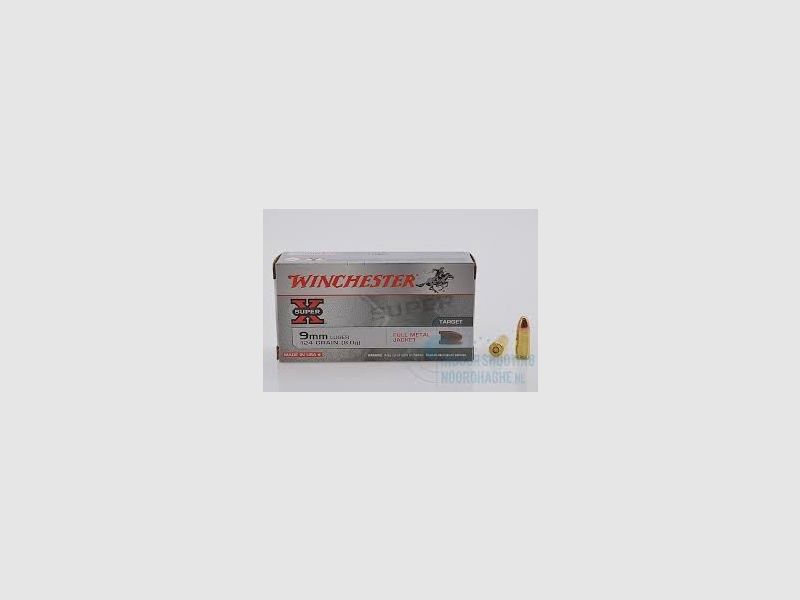 Winchester Super X 9×19 mm 124 gr. 50 Stk., Bild 1 von 2