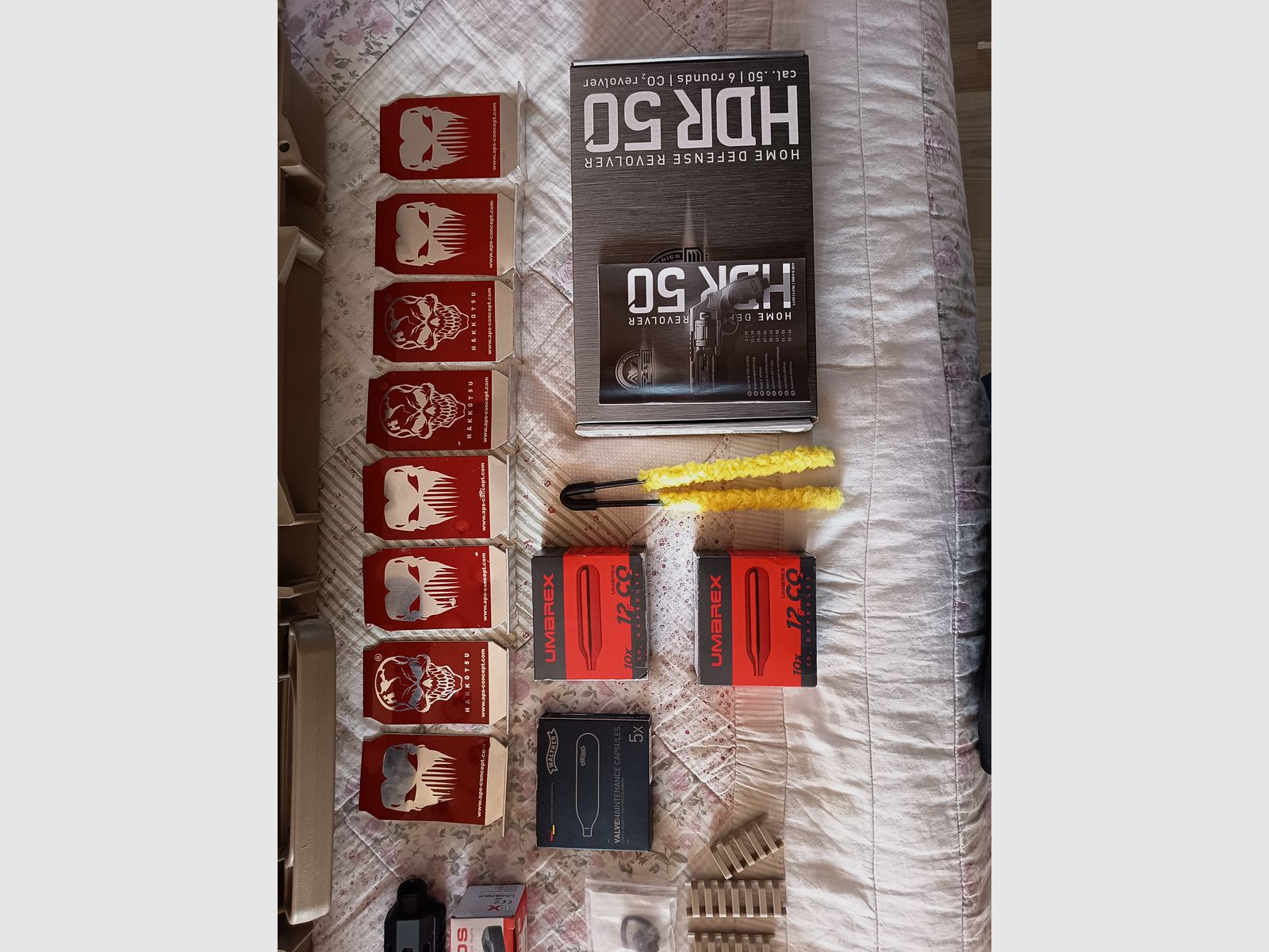 Umarex HDR 50 Revolver mit viel Zubehör, wie neu....