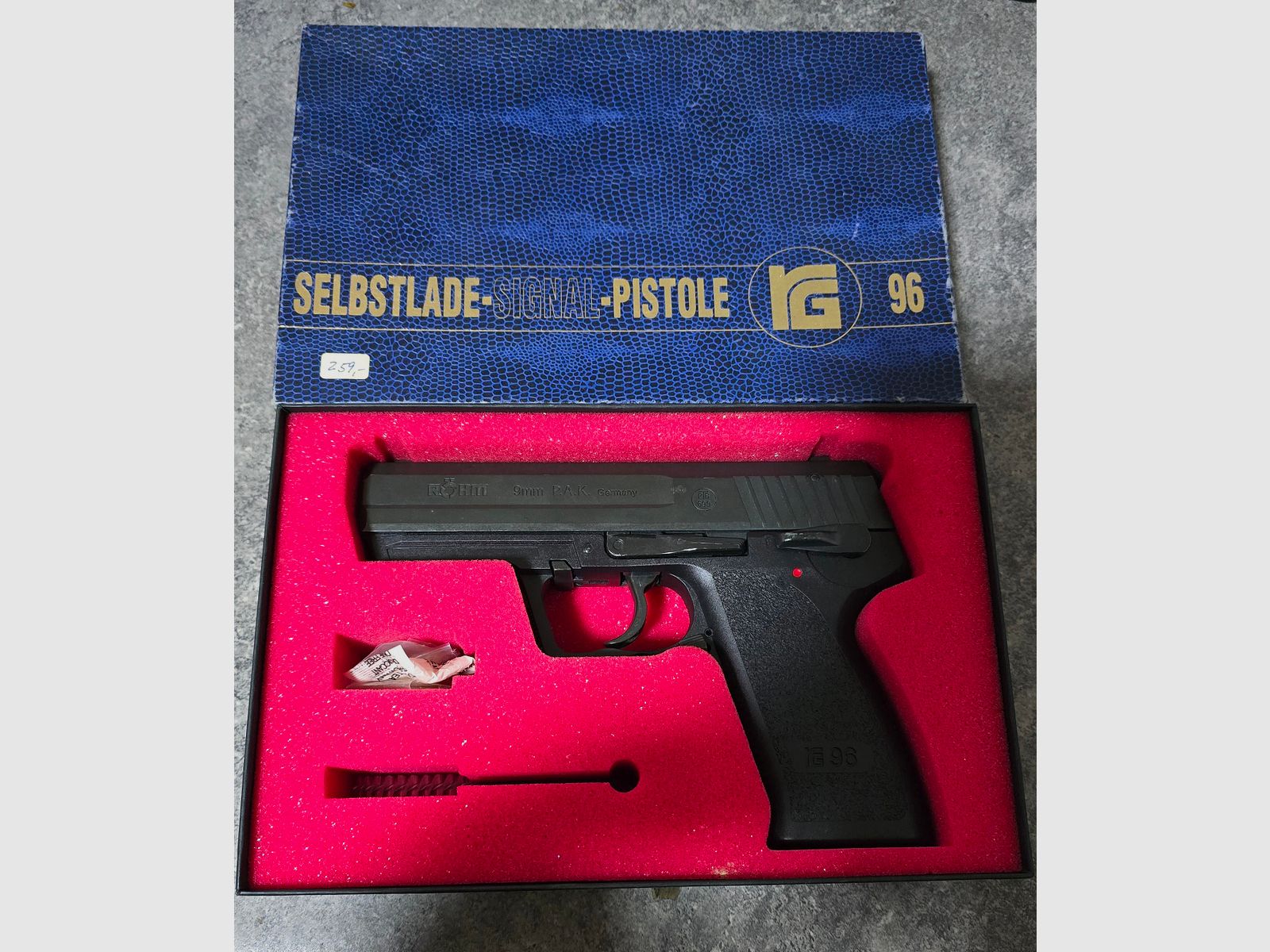 Röhm RG96 Schreckschuss 9mm Original Röhm kein Umarex