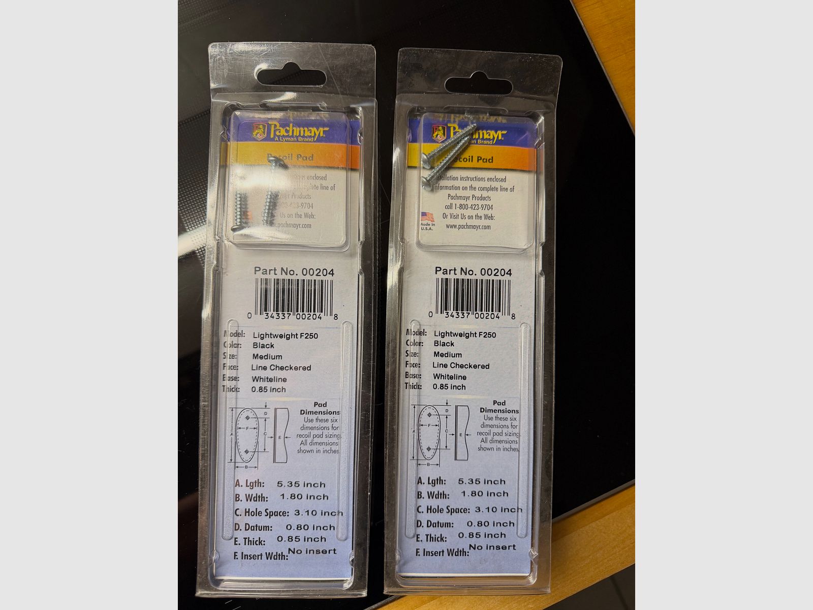 Pachmayr Recoil Pad Schaftkappe verschiedene Größen