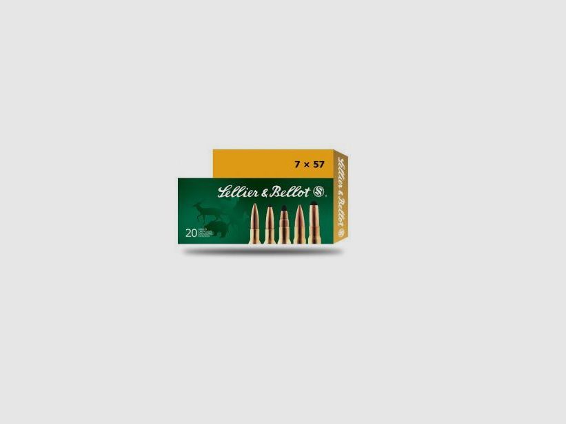 S&B 7X57 HPC 10,2G Büchsenmunition