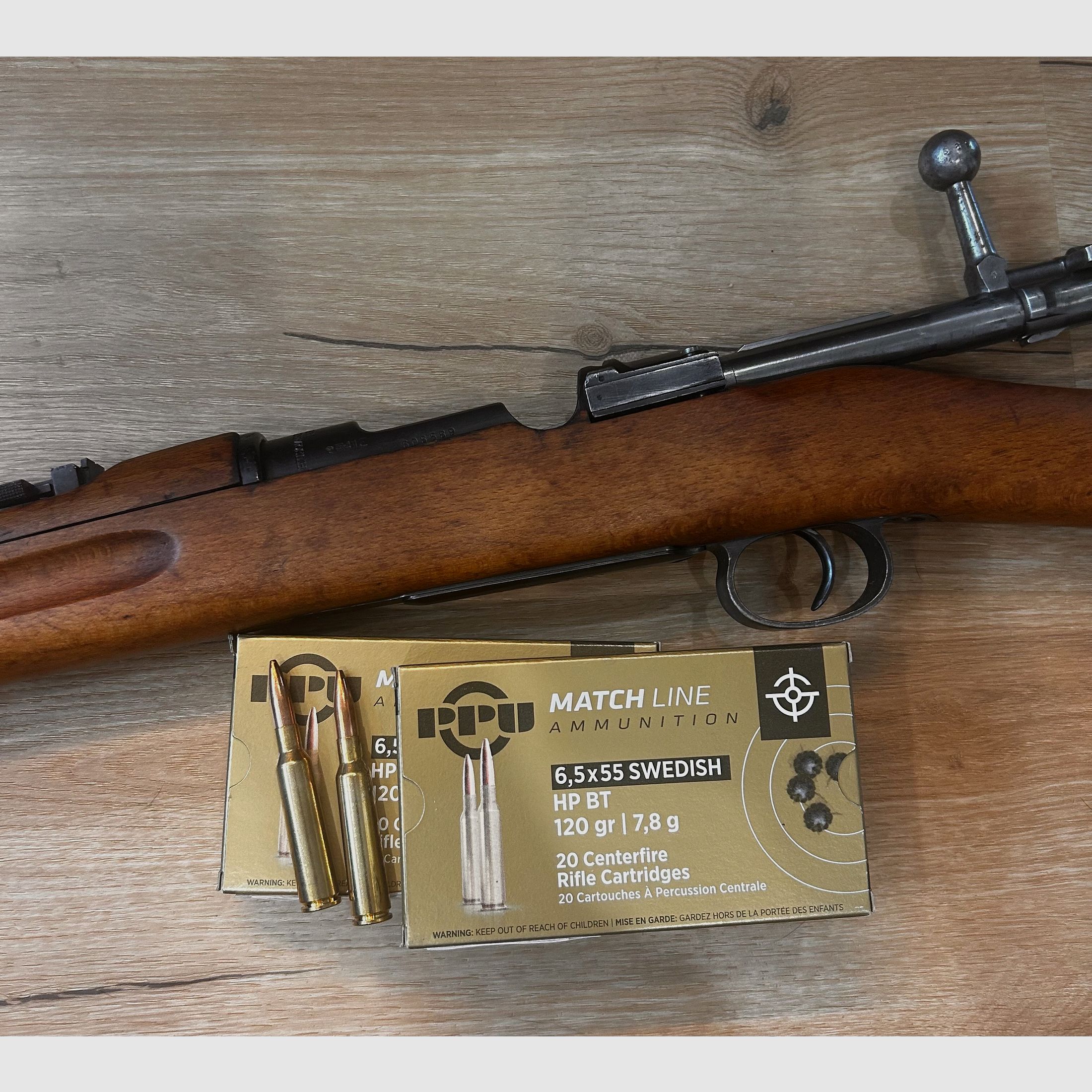 Repeater rifle Swedish Mauser