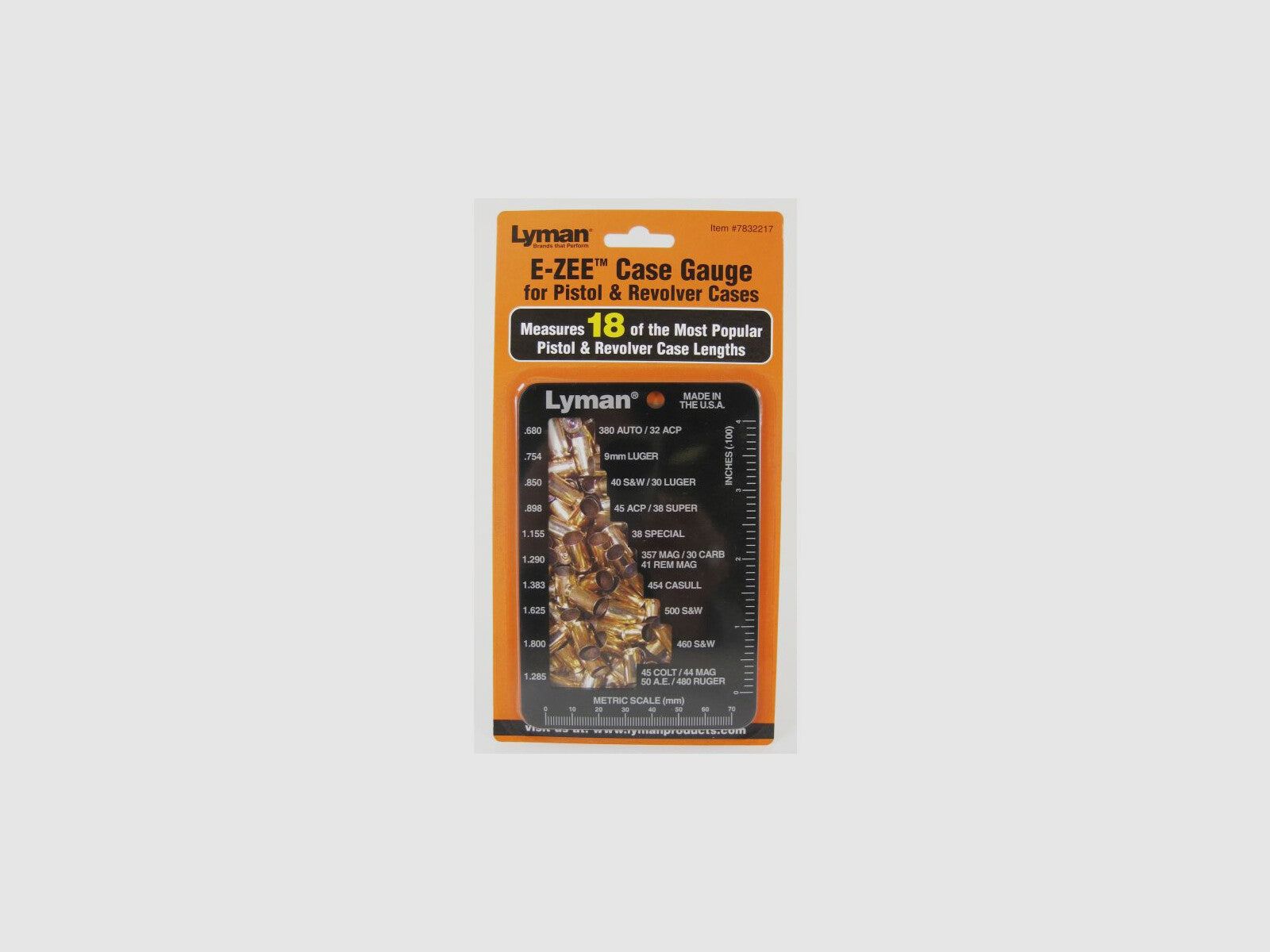 LYMAN E-ZEE Misuratore di Bossoli per Pistola e Revolver 7832217