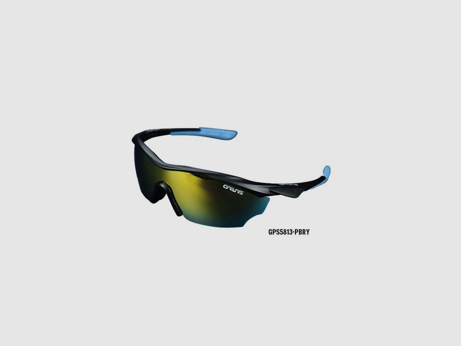 XZOGA OCCHIALI POLARIZZATI GAWAS BLACK-BLUE, immagine 1 di 2