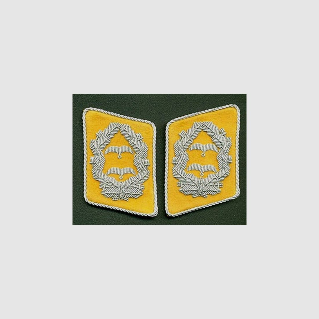 Kragenspiegel Oberstleutnant Flieger/Fallschirmjäger Repro !!!