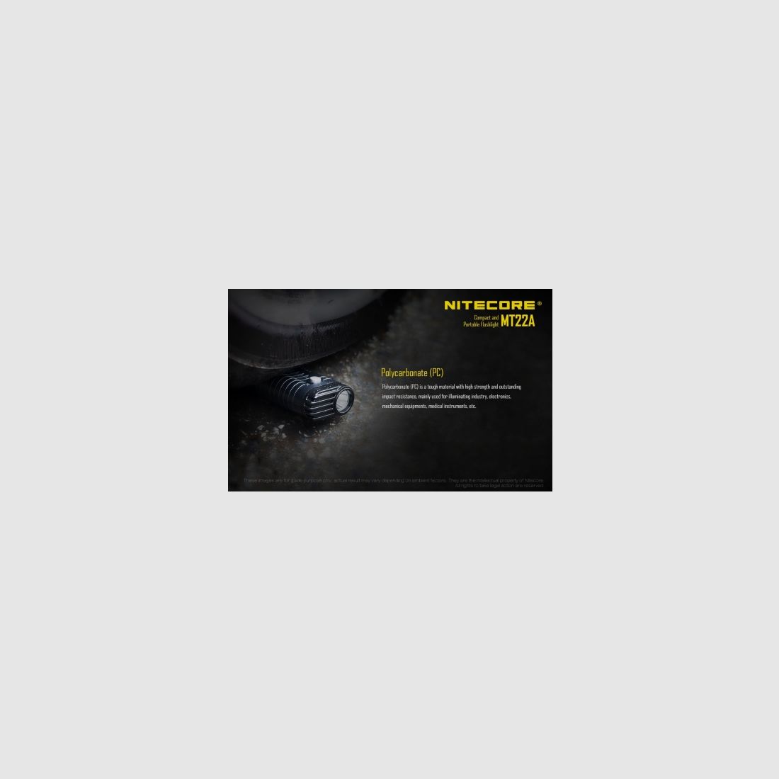 Linterna Nitecore MT22A, imagen 6 de 14