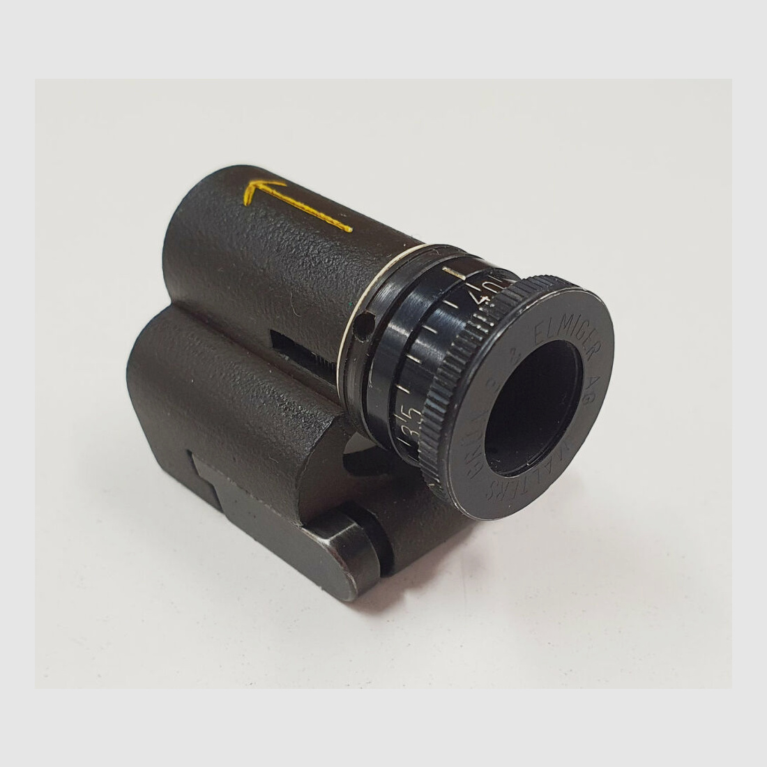 Grünig & Elmiger Grünig & Elmiger AG verstellbarer Iris Ringkorn GE31 Einsatz für W&F Diopter Korntunnel K31