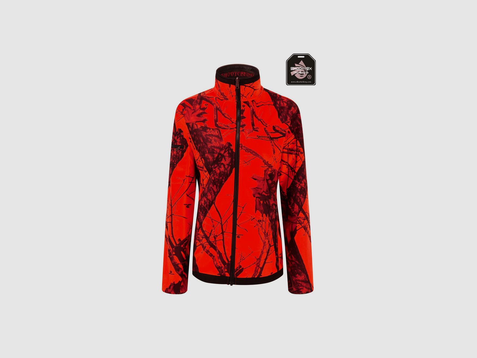 SHOOTERKING Softshell Damen Jacke 2 in 1 Mossy Blaze Orange