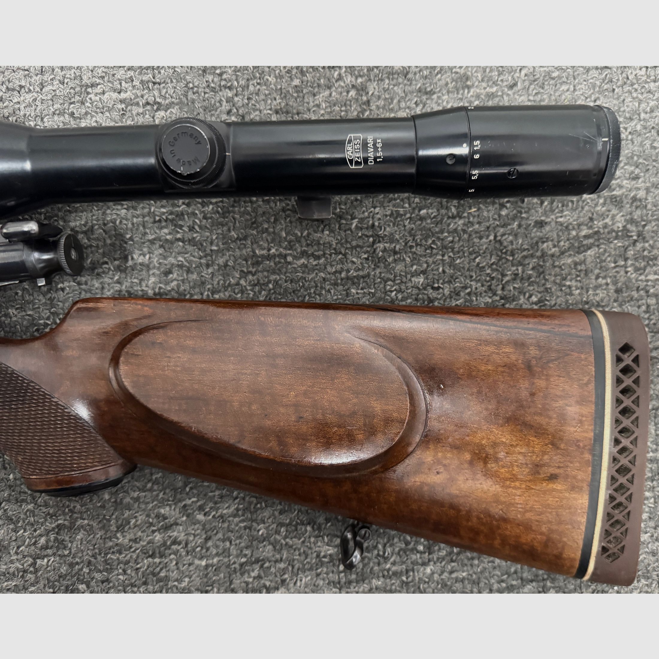 Steyr Mannlicher Stutzen Model GK 7x57 with Zeiss 1,-6