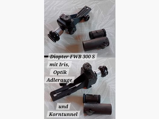 Diopter - mira adecuada para Feinwerkbau 300 S