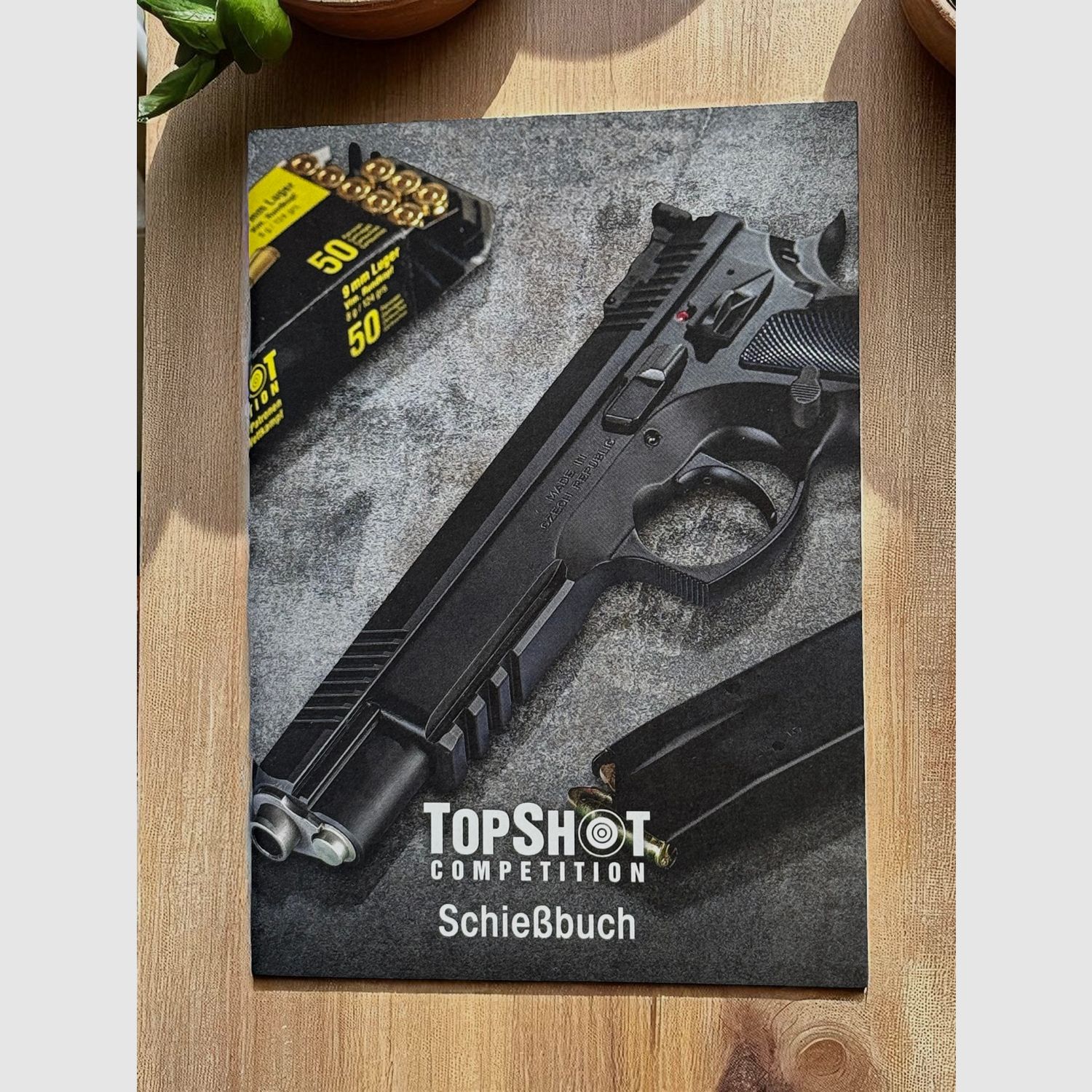 Libro di tiro TopShot per tiratori sportivi