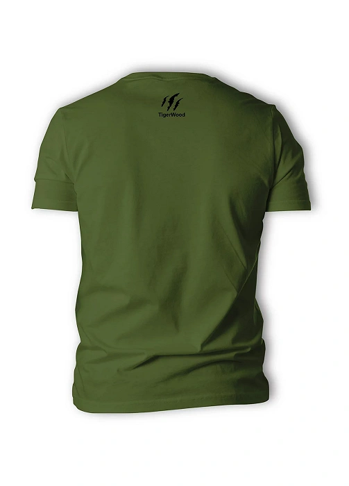 Koszulka T-shirt Tigerwood AK 47 oliwkowa, zdjęcie 7 z 12