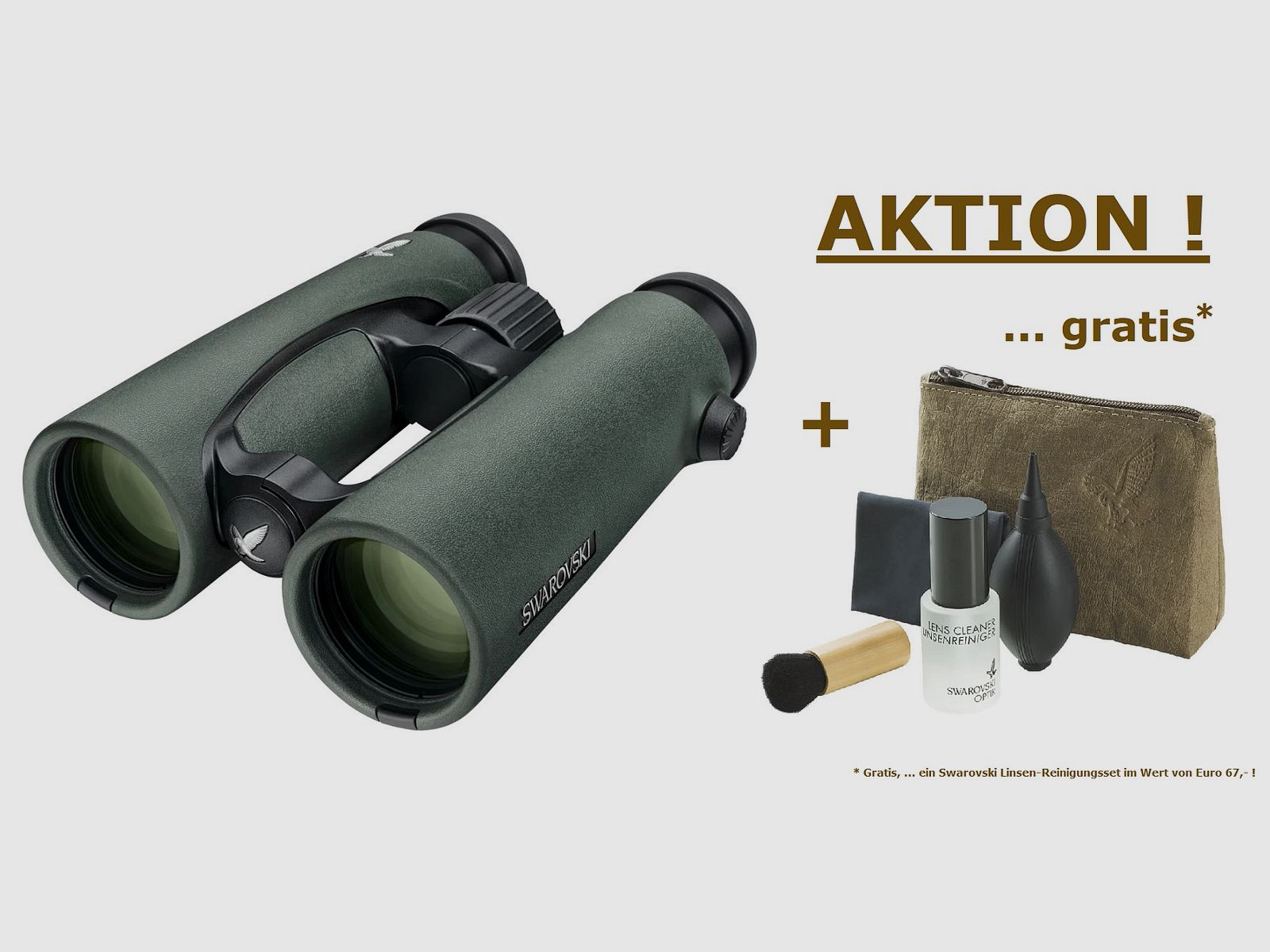 Swarovski EL 8.5x42 W B binoculars - ACTION!