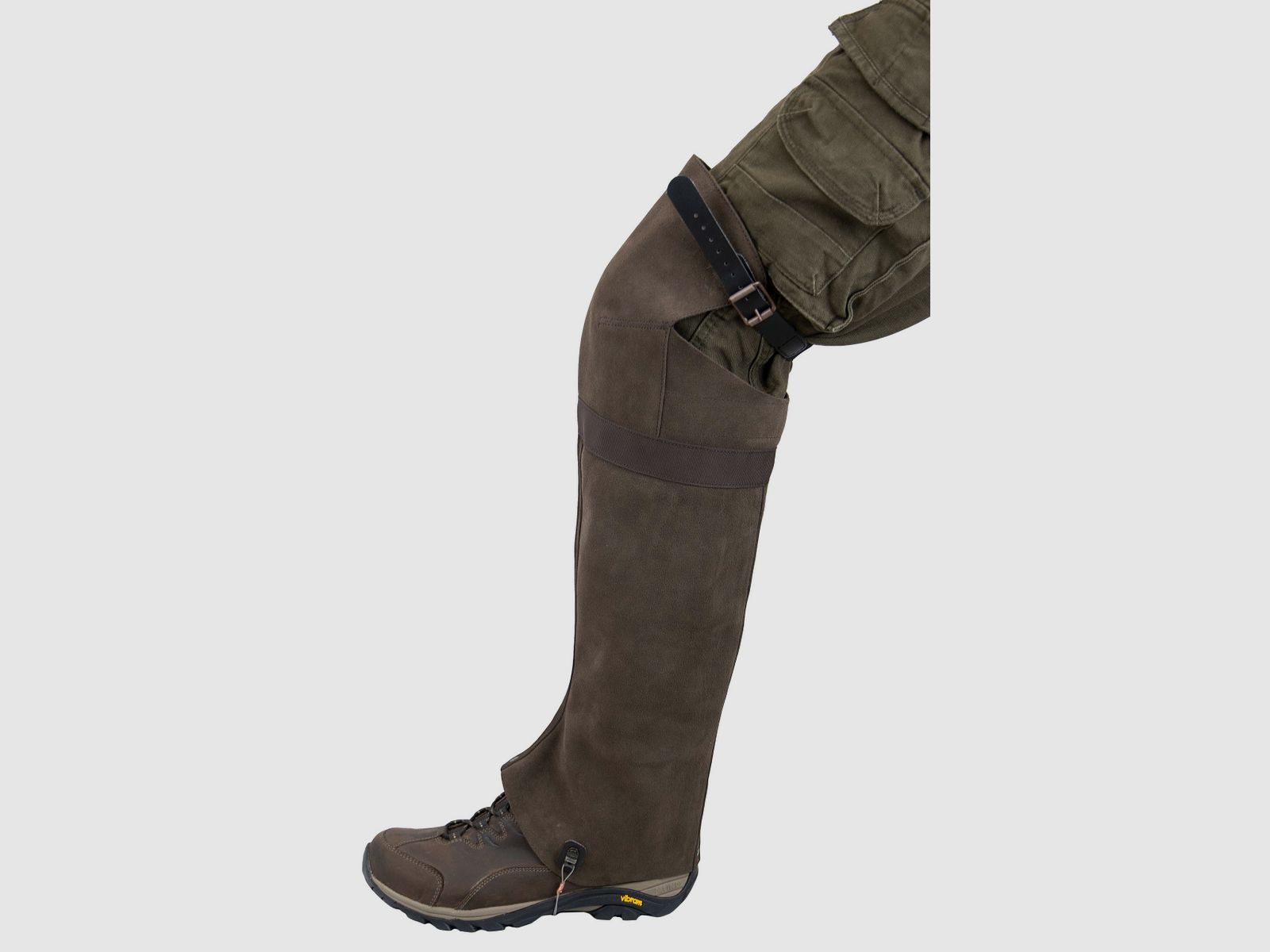 Meindl Overknee-Ledergamaschen