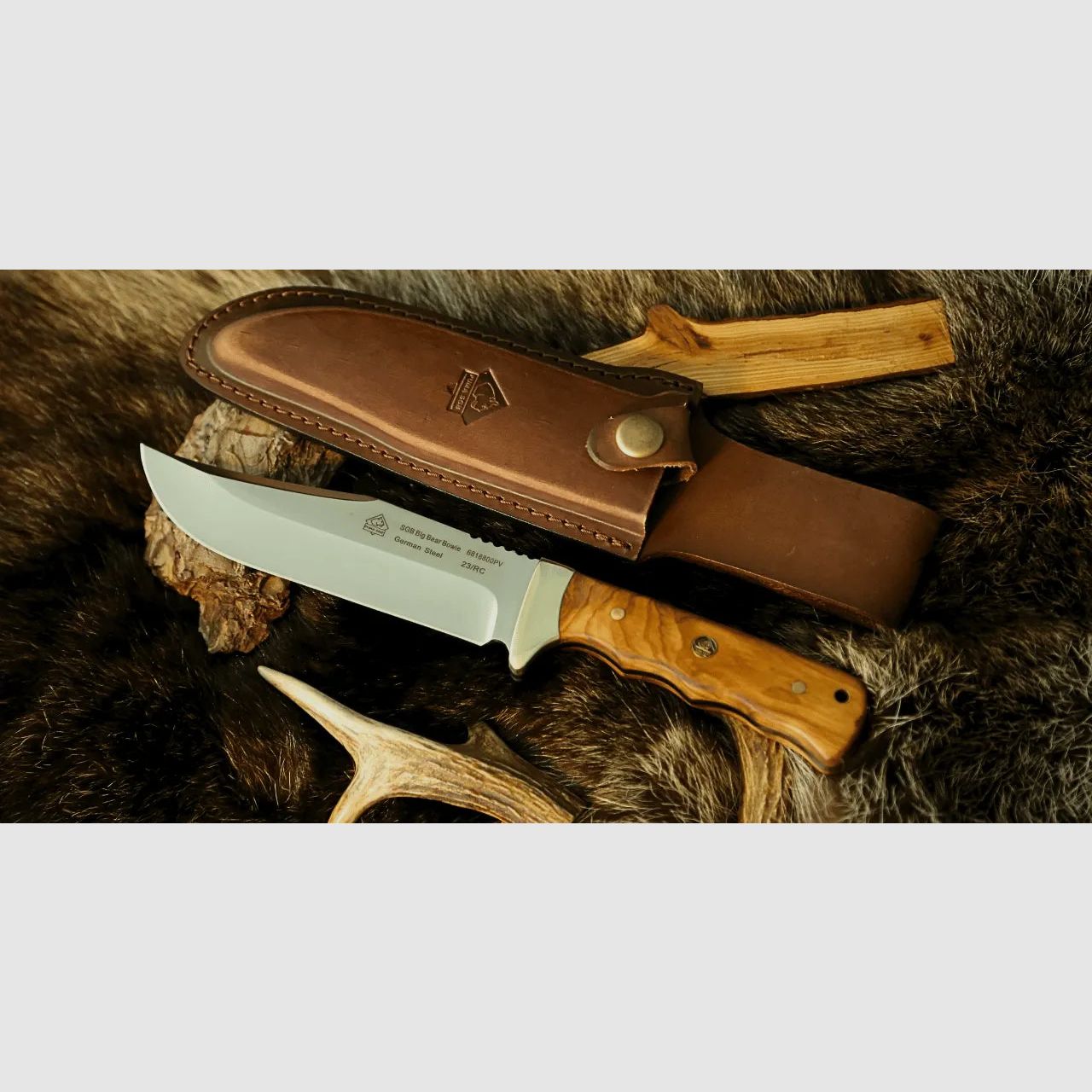 PUMA SGB big bear bowie, bois d'olivier