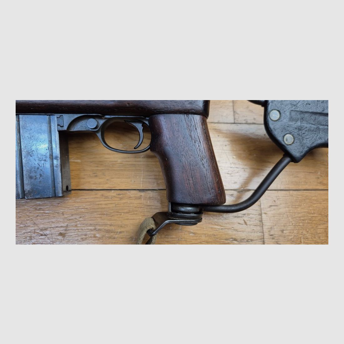 Tombée du Himmel! Rarissime USM1 A1 Fallschirmjägerbüchse der ersten Serien – Inland-Waffen von Mai 1943 – 1. Serie von 70.948 Waffen – 100% Inland und 100% original – Kal. .30 M1 – Rarität in ausgezeichnetem mechanischen und ästhetischen Zustand – Kat B 2e)! – TBE++, Bild 31 von 55